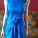 Nauja ryškiai mėlyna suknelė