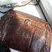 Vintage mažas rudas rankinukas