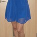 Mėlyna suknelė su taškeliais