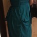 Smaragdo spalvos suknelė