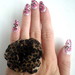 Leopardinė gėlė žiedas