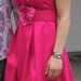 Proginė ryški rožinė suknelė + švarkelis