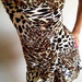 Leopardine suknėle