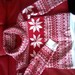 Moteriškas "Kalėdinis", šiltas džemperis