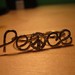 Peace ziedas