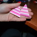 Trikampio formos auskarai