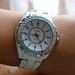 Baltas Chanel grazus laikrodis