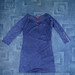 Nauja mėlyna tunika-suknelė 3/4 rankovėmis