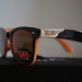 Ray Ban black/orange saules akiniai