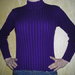 Violetinis moteriškas megztinis