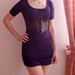 Violetinė Effigy suknelė