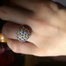 Žiedas ir pakabukas su Swarovski kristalais