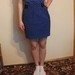 Mėlynas Reserved sijonas 