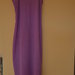 Violetine vasarine trumpa suknele