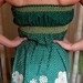 moteriška žalia vasarinė suknelė 