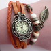 Oranžinis laikrodis, apyrankė (yra ir kitų spalvų)