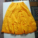 Ilgas geltonas sijonas