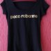 Nauji originalūs Paco Rabanne marškinėliai 36~38