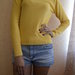 geltonas šiltas megztinis