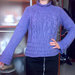 levandinis megztinis