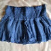 Mėlynas vasarinis sijonas