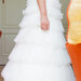 Vienetinė dizainerės kurta vestuvinė suknelė