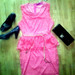 Nauja rožinė gifiurine bohoo suknele