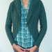 Žalias megztinis/bolero