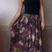 gėlėtas ilgas sijonas