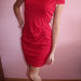 L nauja raudona suknele - sarafanas