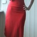 Raudonas kostiumėlis-suknelė