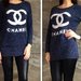 Chanel Šiltas megztinis XS-XL Blue