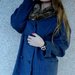 Lindex mėlynas paltas