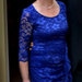 Vera Mont royal blue dress