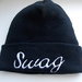 Šilta kepurė, su užrašu ''SWAG''