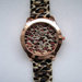 Naujas leopardinis laikrodis