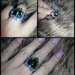 Smaragdo žiedas "Širdis"