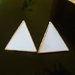 Auskarai trikampiai