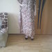 Suknelė (ilga, idomiomis rankovėmis)