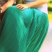 Ilgas žalias sijonas