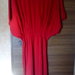 Ilga raudona suknele 