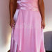 Rožinės spalvos proginė suknelė M dydis 