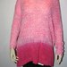ombre rozinis megztinis
