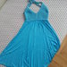 Mėlyna Vasarinė suknelė