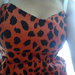 Ruzava Leopardine suknele