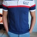 EA7 Dark Blue vyriški marškinėliai 2015