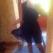 tamsiai mėlyna vasarinė suknelė / H&M