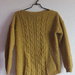 geltonas jaukus megztinis