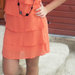 Orandžinė suknelė