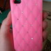 iphone 4s rožinis dangtelis
